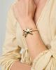 Unode50 UNOde50 Gold Tone Rigid Star Bangle Bracelet - 4