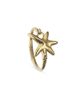 Unode50 UNOde50 Gold Tone Rigid Star Bangle Bracelet - 6