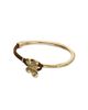 Unode50 UNOde50 Leather Bracelet with Gold-Tone Butterfly - 3