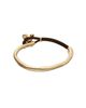 Unode50 UNOde50 Leather Bracelet with Gold-Tone Butterfly - 4