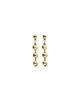 Unode50 UNOde50 Long Ball Earrings Plated in Gold - 2