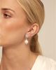 Unode50 UNOde50 Medallion Pearl Drop Earrings - 2