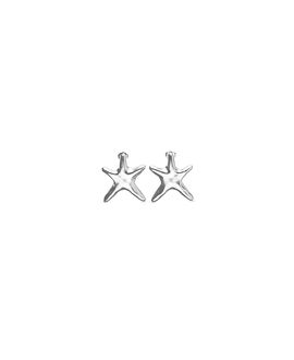 Unode50 UNOde50 Medium Silver tone Star Earrings