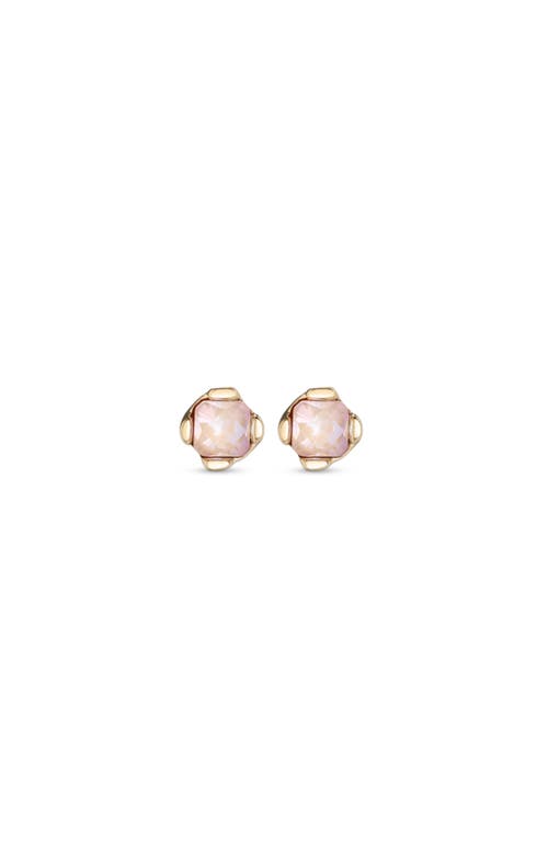 UNODE50 UNODE50 Pink Crystal Stud Earrings