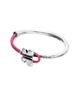 Unode50 UNOde50 Pink Leather Bracelet with Silver-Tone Butterfly - 3