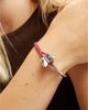 Unode50 UNOde50 Pink Leather Bracelet with Silver-Tone Butterfly - 5