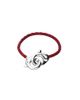 Unode50 UNOde50 Red Leather Strap with Interlocking Carabiner Detail - 1