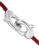 Unode50 UNOde50 Red Leather Strap with Interlocking Carabiner Detail - 3
