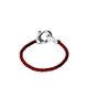 Unode50 UNOde50 Red Leather Strap with Interlocking Carabiner Detail - 6