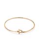 Unode50 UNOde50 Rigid Necklace with Gold-Plated Front Clasp with White Topaz - 3
