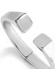 Unode50 UNOde50 Rigid Sterling Silver-Plated Bracelet Smooth Finish and Square Shape - 3