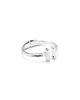 Unode50 UNOde50 Rigid Sterling Silver-Plated Bracelet with Two Tubes at the Ends - 4