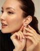 Unode50 UNOde50 Sculpted Link Hoop Earrings - 2