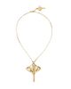 Unode50 UNOde50 Short Chain Pendant Plated in Gold with Manta Ray Figure - 1