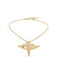 Unode50 UNOde50 Short Chain Pendant Plated in Gold with Manta Ray Figure - 5