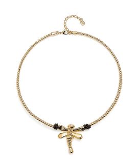 Unode50 UNOde50 Short Pendant Necklace with Dragonfly