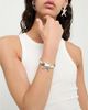 Unode50 UNOde50 Silver Tone Bracelet with Blue Faceted Crystals and Star - 2