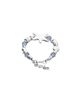 Unode50 UNOde50 Silver Tone Bracelet with Blue Faceted Crystals and Star - 3