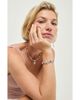 Unode50 UNOde50 Silver Tone Double Bracelet with Multicolor Faceted Crystals and Star - 2