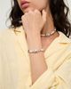 Unode50 UNOde50 Silver Tone Multicolor Faceted Crystal Bracelet - 2