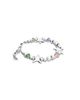 Unode50 UNOde50 Silver Tone Multicolor Faceted Crystal Bracelet - 5