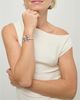 Unode50 UNOde50 Silver Tone Rigid Star Bangle Bracelet - 2