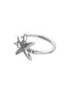 Unode50 UNOde50 Silver Tone Rigid Star Bangle Bracelet - 4