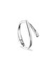 Unode50 UNOde50 Sterling Silver-Plated Bracelet in the Shape of Crossed Tubes - 3