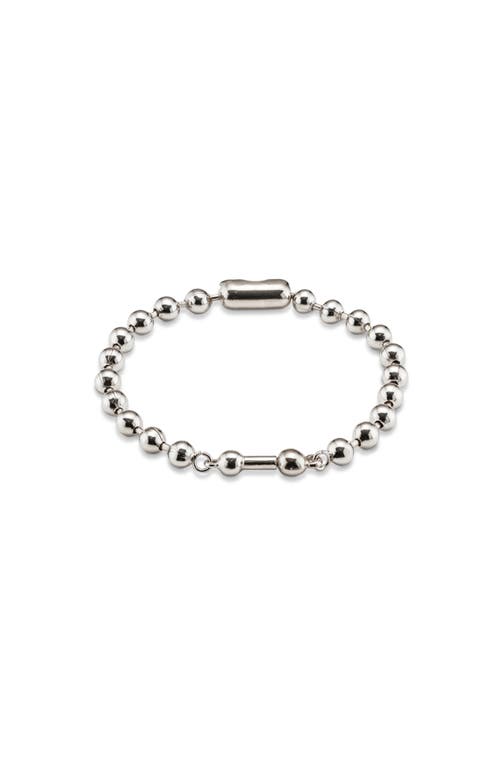 UNODE50 UNODE50 Sterling Silver-Plated Chain Bracelet 