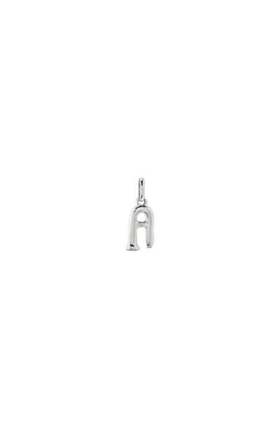 UNODE50 UNODE50 Sterling Silver-Plated Letter A Charm 