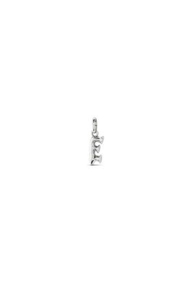 UNODE50 UNODE50 Sterling Silver-Plated Letter E Charm 