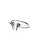 Unode50 UNOde50 Sterling Silver-Plated Rigid Bracelet with Wing Detail at the Ends - 5