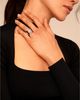 Unode50 UNOde50 Sterling Silver-Plated Ring with Crystal - 2