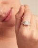 Unode50 UNOde50 Sterling Silver-Plated Ring with White Cubic Zirconia - 2