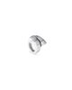 Unode50 UNOde50 Sterling Silver-Plated Spiral Ring - 1