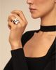 Unode50 UNOde50 Sterling Silver-Plated Spiral Ring - 2