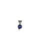 Unode50 UNOde50 Sterling Silver and Blue Stone Plated Charm - 1
