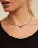 Unode50 UNOde50 Sterling Silver and Blue Stone Plated Charm - 2