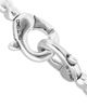 Unode50 UNOde50 Sterling Silver Plated Ball Bracelet with Interlocking Carabiner Detail - 3