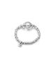 Unode50 UNOde50 Sterling Silver Plated Beaded With A Pearl Bracelet - 2