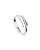 Unode50 UNOde50 Sterling Silver Plated Bracelet in the Shape of Three Tubes - 3