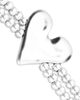 Unode50 UNOde50 Sterling Silver Plated Bracelet with Heart Detail - 3