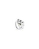 Unode50 UNOde50 Sterling Silver Plated Eye-Shaped Ring with Green Faceted Crystal - 3
