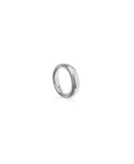 Unode50 UNOde50 Sterling Silver Plated Geometric Ring
