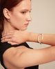 Unode50 UNOde50 Sterling Silver Plated Rigid Bracelet with Large Link and Inner Spring - 2