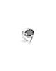 Unode50 UNOde50 Sterling Silver Plated Ring with Black Faceted Crystal - 2