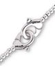 Unode50 UNOde50 Sterling Silver Plated Small Ball Bracelet with interlocking Carabiner - 3