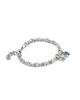 Unode50 UNOde50 Sterling Silver Plated With Pearl and Blue Crystal Bracelet - 2