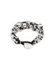 Unode50 UNOde50 Wide Braided Leather Bracelets - 3