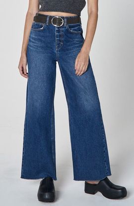 Unpublished Unpublished Este Super High Waist Wide Leg Jeans